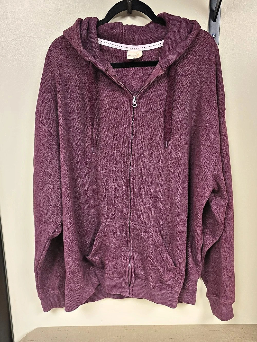 Pacific & Co. Zip Hoodie Purple Size 2XL